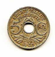 *R1* 5 Centimes "Lindauer" 1920 PM TTB - 5 Centimes