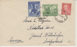 Australia, 6. Se 1947,  Cover Kalbar To Switzerland, See Scans! - Cartas & Documentos