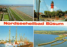 011653  Nordseeheilbad Büsum  Mehrbildkarte - Buesum