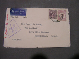 Australien , 1943 Cv. To GB - Cartas & Documentos
