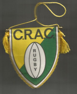 RUGBY , écusson , Blason , C.R.A.C. Rugby , CHATELLERAULT, Vienne , Frais Fr 1.75 E - Rugby