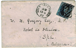 (P. 24) " NORD " Et " Bruxelles (Nord) " , Lettre, # A6486 - Postmarks - Lines: Distributions