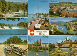 1052245 Gruss Vom Rhein, Schleuse Augst, Basel, Schaffhausen Mehrbildkarte - Augst