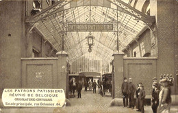 Les Patrons Pâtissiers - Rue Delaunoy (animée Edit. L. Reifenberg) - Straßenhandel Und Kleingewerbe