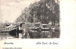Bruxelles - Allée Verte - Le Canal (E. Grégoire) - Transport (sea) - Harbour