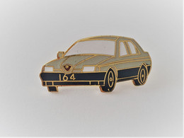 PINS AUTOMOBILE ALFA ROMEO 164 GRISE ET NOIRE / 33NAT - Alfa Romeo