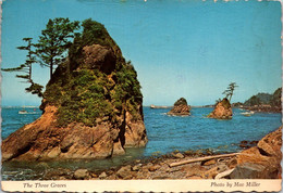 Oregon The Three Graces On The Oregan Coast Near Tillamook 1971 - Altri & Non Classificati