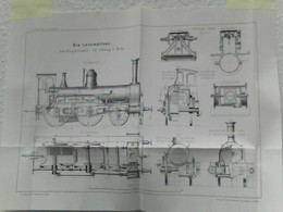 Die Locomotiv-Konstruktionen: Schnellzuglokomotiven Von A. Borsig In Berlin - Schnellzug-Locomotive Von A. Bor - Transport