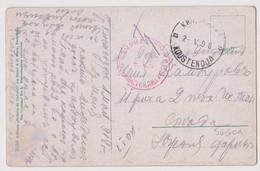 Romania CONSTANTA View Postcard Ww1-1918 Bulgaria Bulgarian Occ Civil Censored Clear Cachet RRR (56604) - War