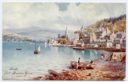 ARTIST : H. B. WIMBUSH - BUTE, PORT BANNATYNE (TUCK'S OILETTE) - Wimbush