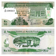 Billets - MAURICE, Lot De 4 BILLETS De 10, 50 Et 100 Rupees - Maurice