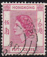 HONG KONG   SCOTT NO  192   USED   YEAR  1954 - Oblitérés