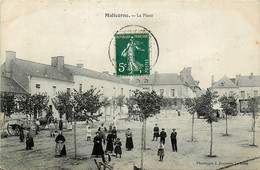 Malicorne * La Place Du Village * Villageois - Malícorne Sur Sarthe
