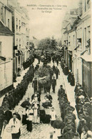 Mamers * La Catastrophe Du 7 Juin 1904 * Les Funérailles Des Victimes * Le Clergé * Défilé Cérémonie Commémoration - Mamers