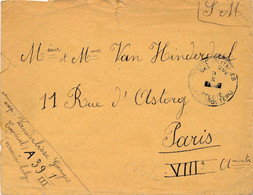 LETTRE PMB CAPORAL A 39 III ARMÉE BELGE FRANCE WWI BELGIQUE - Army: Belgium