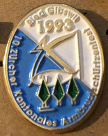 RIED GIBSWIL 1993 - 10.ZÜRCHER KANTONALES ARMBRUSTSCHÜRTZENFEST - FETES CANTONALES DES ARMES - SCHWEIZ - SUISSE - (BRUN) - Tir à L'Arc