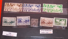 Colonie - Lot De Timbres - Inde, Ets Français Dans L'Inde - Sonstige & Ohne Zuordnung