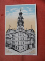 Custom House & Post Office. Louisville   Kentucky        Ref  5398 - Louisville