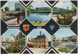 Groeten Uit Almelo - (Overijssel, Nederland / Holland) O.a. N.S. TREIN ZUG TRAIN - Nr. L 3996 - Almelo