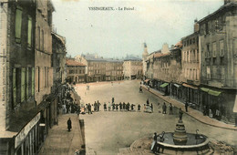 Yssingeaux * Place * Le Foiral * Café * Coiffeur - Yssingeaux