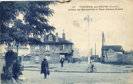 Vigneux Sur Seine - Avenue Des Marguerites Et Place Anatole France - Vigneux Sur Seine