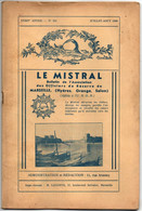 Militaria : LE MISTRAL : Bulletin De L'association Des Officiers De Réserve - Marseille - Hyères - Orange - Salon N° 254 - French