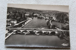 Cpm 1958, Champs, Vue Aérienne Au Pont Sur L'Yonne, Le Canal Et Village, Yonne 89 - Champs Sur Yonne