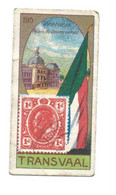 Chromo Transvaal Pretoria South Africa Flag Stamp  En L'état Voir Les 2 Scans Rare 60 X 30 Mm Pub: Victoria - Victoria