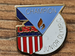 Old Pins, Badge  - USA, Swimming, Junior Olympic - Natation