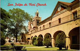 New Mexico Albuquerque Old Town Plaza San Felipe De Heri Church - Albuquerque