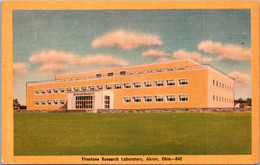 Ohio Akron Firestone Reserach Laboratory Dexter Press - Akron