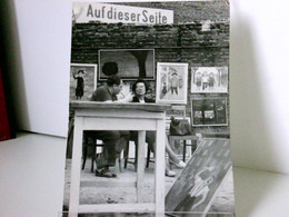 Originalfoto Gerd Kreutschmann. Nachkriegszeit Berlin - West, Kunstmarkt Krezberg. V6259 - Signierte Bücher