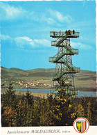 Österreich, Ulrichsberg, Aussichtswarte "Moldaublick", Blick Nach Oberplan In Böhmen, Oberösterreich - Rohrbach