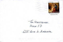 Brief Von 6000 Briefzentrum Tirol Mit 85 Cent Weihnachten Stephansdom Wien 2021 - Lettres & Documents