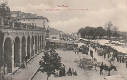 ***  81  ***    PUYLAURENS  La Halle Et Le Marché  Neuve  Excellent état - Puylaurens