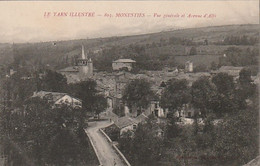 *** 81  ***  MONESTIES  Vue Générale Et Rue D'Albi  Neuve Excellent état - Monesties