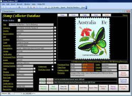 Stamp Collectors Image Database Software Pro - Inglese