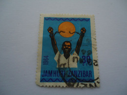 ZANZIBAR  USED   STAMPS  1964 ANNIVERSARIES - Zanzibar (1963-1968)