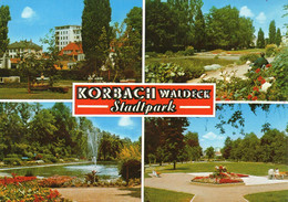 011843  Korbach - Stadtpark  Mehrbildkarte - Korbach