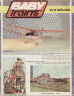 Catalogue BABY TRAINS 1970 Maquettes De Trains, Avions, Navires - Französisch