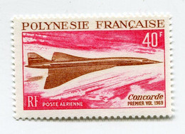 POLYNESIE PA 27 ** AVION SUPERSONIQUE " CONCORDE " - Unused Stamps