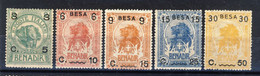 1922 - La Serie Senza Il 60 B. Nuovi Con Gomma Integra MH* - IL 30 B. MNH** - Somalia