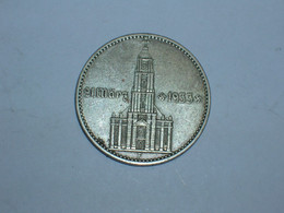 ALEMANIA. 2 Marcos 1934 F, Iglesia Con Año (5397) - 2 Reichsmark