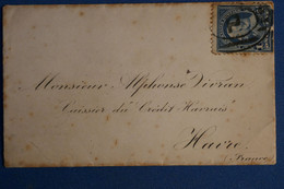 AM10 USA  BELLE LETTRE 1905   POUR LE HAVRE  FRANCE + +AFFRANCH. INTERESSANT - Lettres & Documents