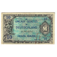 Billet, Allemagne, 10 Mark, 1944, KM:194b, TB+ - 10 Mark