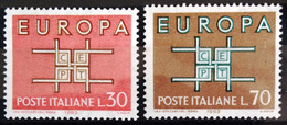 EUROPA 1963 - ITALIE                 N° 895/896                        NEUF* - 1963