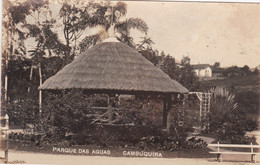 REAL PHOTO POSTCARD - BRASIL - BRAZIL - MINAS GERAIS -  CAMBUQUIRA - PARQUE DAS ÁGUAS - Belo Horizonte