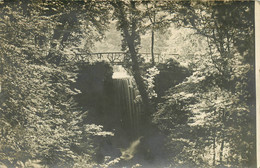 070122 - CARTE PHOTO 73 LA MOTTE SERVOLEX 1914 Pont Bois Paysage Campagne Cascade - La Motte Servolex