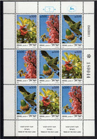 ISRAEL: FEUILLET DE 9 TIMBRES "FLEURS" NEUF** N°813/815 - Unused Stamps (with Tabs)