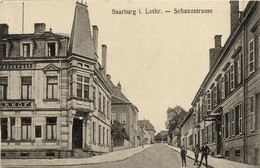 Saarburg I. Lothr. * Sarrebourg * Schanzstrasse * Moselle 57 - Sarrebourg